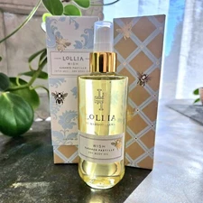 Lollia Wish Dry Body Oil Sugared Pastille Satin Veil 6.8 oz. NIB!