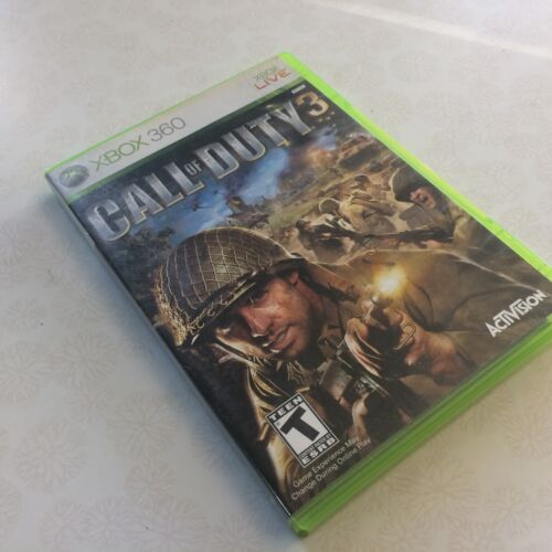 Xbox 360 Call of Duty 3 CIB Complete Next Day Shipping!!! - Picture 1 of 5