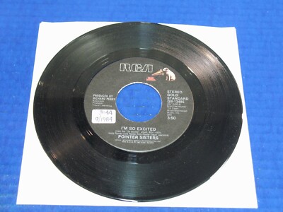 Pointer Sisters - I m So Excited / American Music - 80's Soul Funk 45