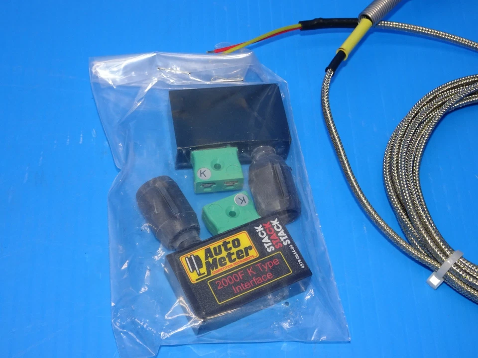 AUTO METER ST269516 Exhaust Gas Temperature 2 Sensors Exposed Tip Thermocouple - Image 2 of 4