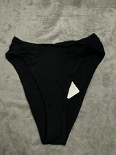 NWT Bikini Bottom Bitsy Cut Small Black Swimsuit L Space Nancy Lee Bottom Bitsy