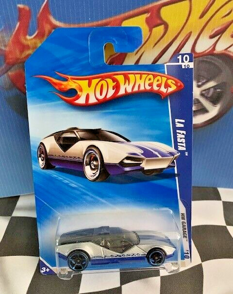 Hot Wheels 2010 HW Garage 10/10 078 La Fasta Silver OH5