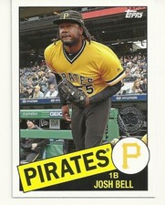  2020 TOPPS BASEBALL - JOSH BELL - 1985 35th ANNIVERSARY - #37 - PIRATES