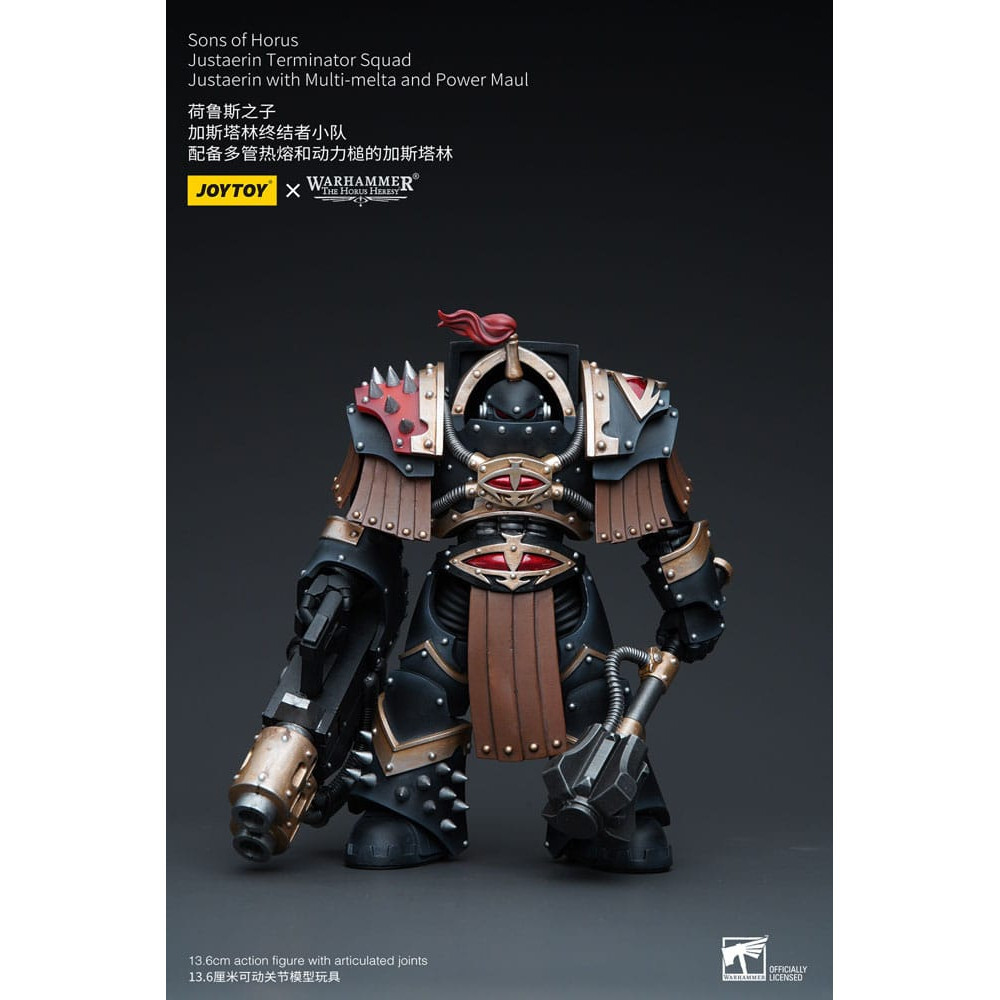 Justaerin Terminator figurine Sons of Horus idée cadeau Warhammer