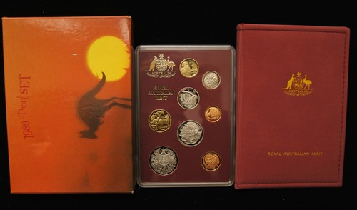 Australia 1989 Royal Australian Mint Uncirculated 8 Coin Proof Set - UNC
