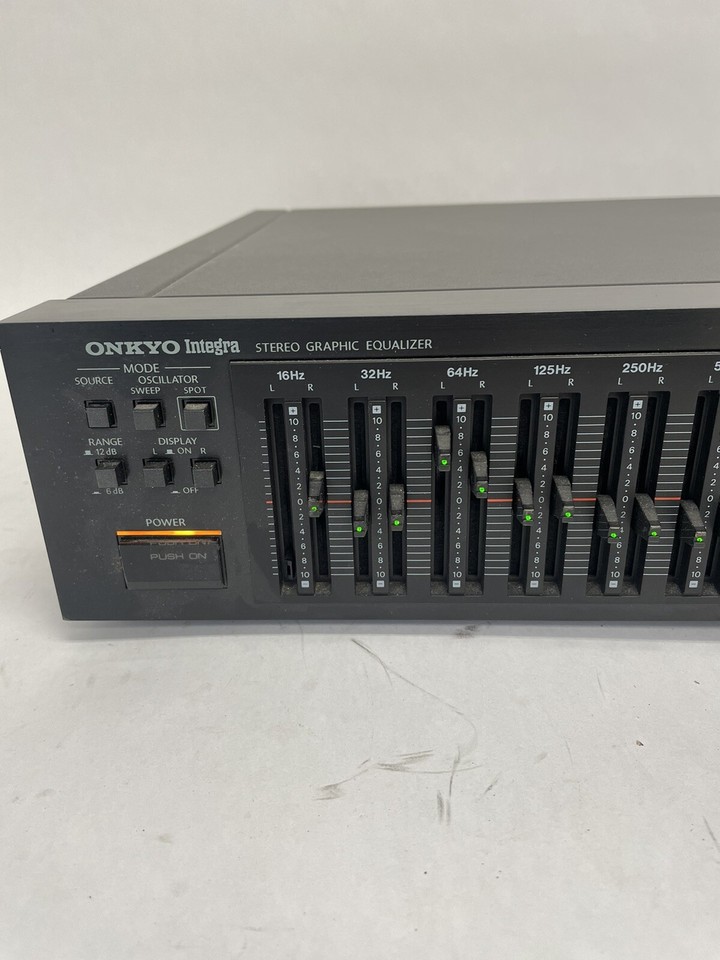 Onkyo Integra EQ35 Stereo Graphic Equalizer Works! eBay