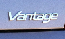 Aston Martin V8/V12 Vantage Rear 'Vantage' Badge - Chrome 