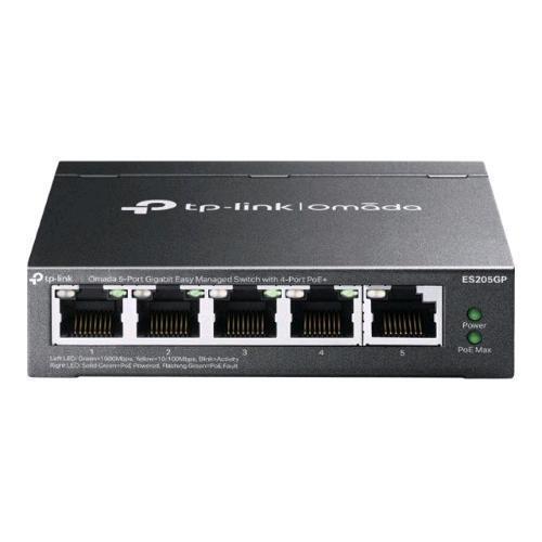 TP-Link Omada ES205G Gestito Gigabit Ethernet (10-100-1000) Supporto Power over 