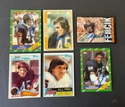 GARY FENCIK & Dennis McKinnon RC lot of 6 signed Topps cards | Bears autographs