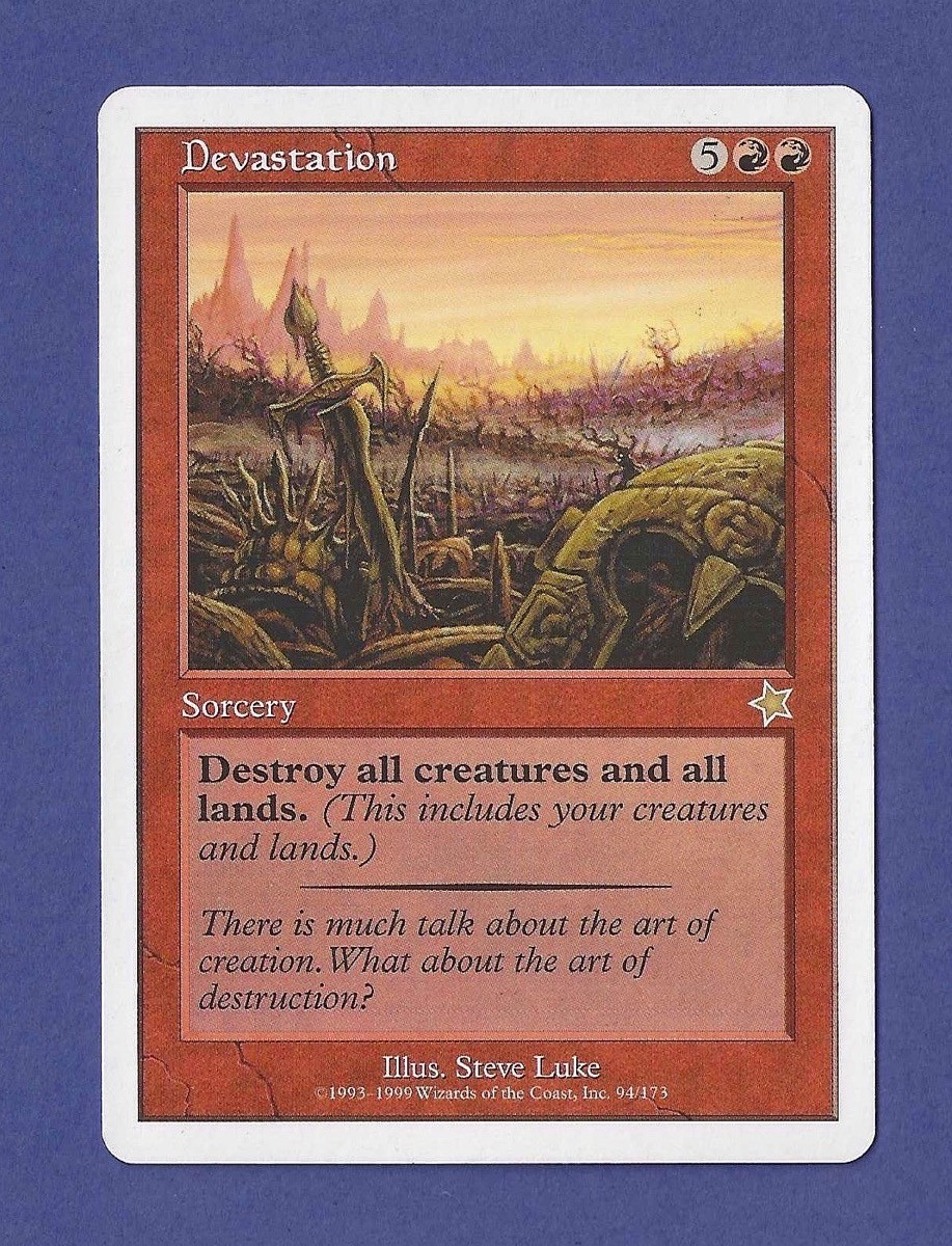 1999 Magic the Gathering - Devastation - Starter 1999 MTG