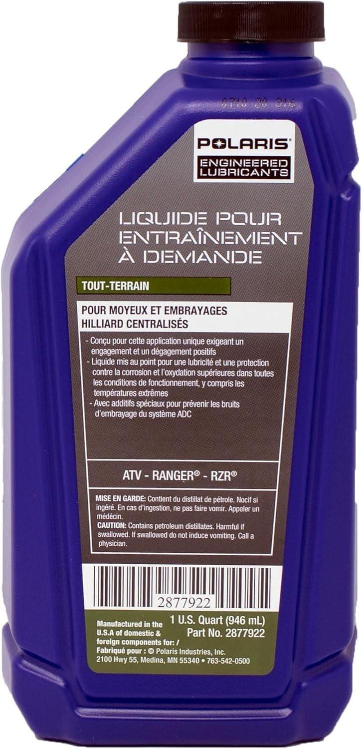 Edwards Gear Oil Kit for Polaris Ranger & RZR - 2qt AGL & 1qt Demand Drive