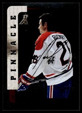 1996-97 Pinnacle Be a Player Silver Autographs Martin Rucinsky Auto Montreal