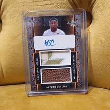 Leaf 2020 Metal All-American Bowl Alfred Collins Auto Dual Mem #DA-AC1 Texas