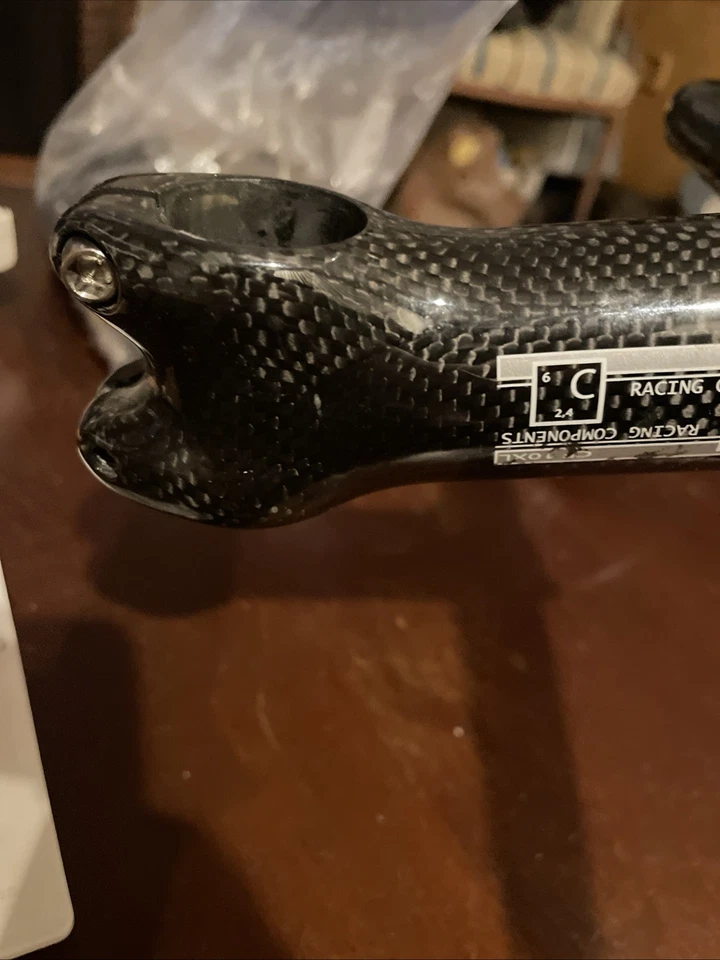 Combo de vástago de manillar gigante de fibra de carbono 42 cm 12 cm Foto 4 de 4