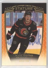 2024-25 Upper Deck Stature Orange 53/199 Brady Tkachuk #1 0y3o
