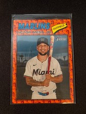 2026 Topps Heritage #257 VICTOR MESA JR Color Of The Year SP Variation /77