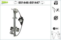 Fensterheber Valeo 851446 FüR Fiesta Ford 5 16V Tdci