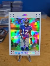 2007 Topps Chrome Plaxico Burress White Refractor/869 +2008 Bowman Sterling /389