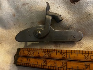 VINTAGE PERCUSSION RIFLE MUZZLELOADING PART LOCK DIXIE GUN WORKS MINT Works Fine