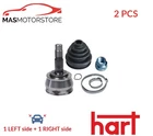 DRIVESHAFT CV JOINT KIT PAIR HART 433 100 2PCS FOR FIAT MAREA,BRAVA,BRAVO I