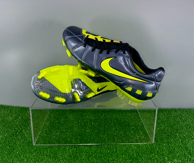 Nike Total90 Laser II FG 385423-473 Elite US9.5 UK8.5 Yellow boots