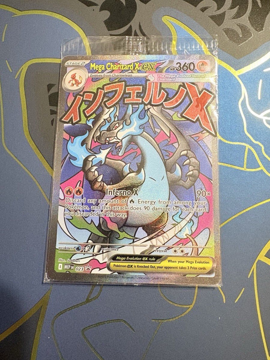 Mega Charizard X ex oricorio ex 023 Mep phantasmal flames promo