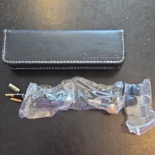 Plantronics Black Headset with Carrying Case, 3.5mm  2.5mm Jack Connectors