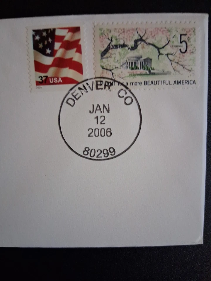 United States  Return To Monticello Five Cent Coin Denver Mint First Day Issue - Image 4 of 4