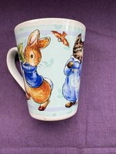 Kinnerton Pre Owned Beatrix Potter Mug, Peter Rabbit,Tom kitten, J Puddleduck