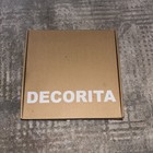 DECORITA Large Cork Board Alternative  11.8x11.8 12 Pack Felt Wall Tiles Black — photo 3