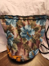 Hawaiian Tropical Island Hibiscus Tote Bag 10 X 11