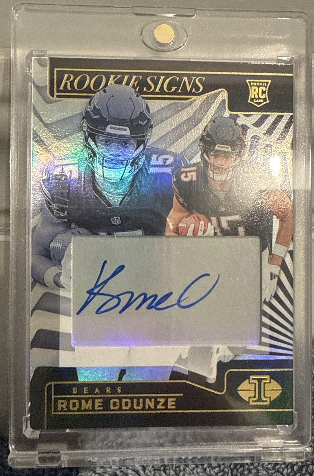 Rome Odunze Panini Illusions Rookie Signs Autographs #RSROE Base