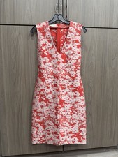STELLA McCARTNEY SZ 40 Dress jacquard pink floral print sleeveless tank 1143