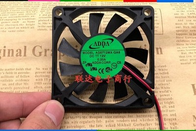 AD0712MX-GA6 DC12V 0.20A 7cm 7010 2-Wire Cooling Fan #xh