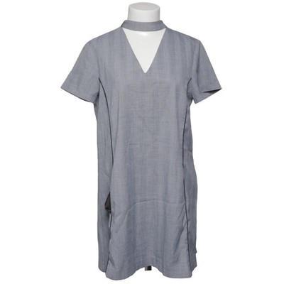 Zara Basic, Kleid, Größe: XL, Grau, Elasthan/Polyester/Viskose, Damen #hvG
