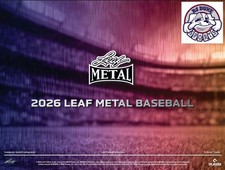 Charlie Sheen 2026 Leaf Metal Baseball Jumbo Case 8Box Break #1