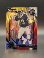 2024 Panini Select - Club Level Dan Hampton #242 Red & Yellow Shock Prizm Legend