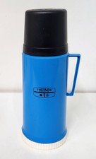 Vintage Retro Thermos Flask, 1L, Model 250, Blue