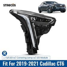 For 2019 2020 2021 Cadillac CT6 LED Headlight W/ Module Passenger Right 84718734