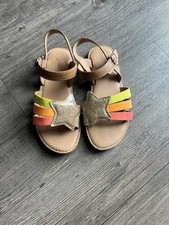 Little Girls Cat Jack Star Print Sandals size 11