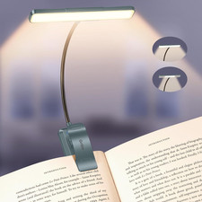 2026 Gen 2 Book Light for Reading- 32 Eye Caring Full Spectrum LED, 5 Colors 5
