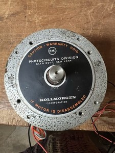Tested PMI/KOLLMORGEN 00-00917-014 Servo Disc DC Motor Tachometer 09M4H-U6