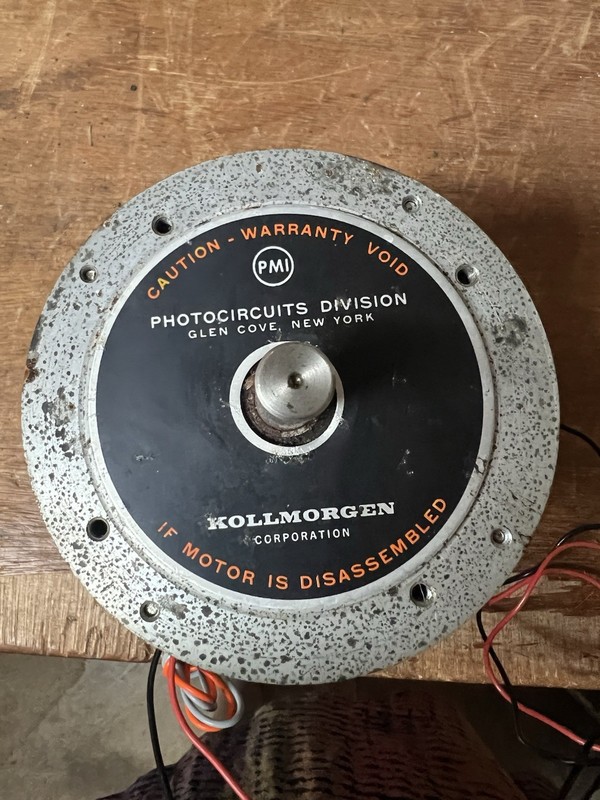 Tested PMI/KOLLMORGEN 00-00917-014 Servo Disc DC Motor Tachometer 09M4H-U6