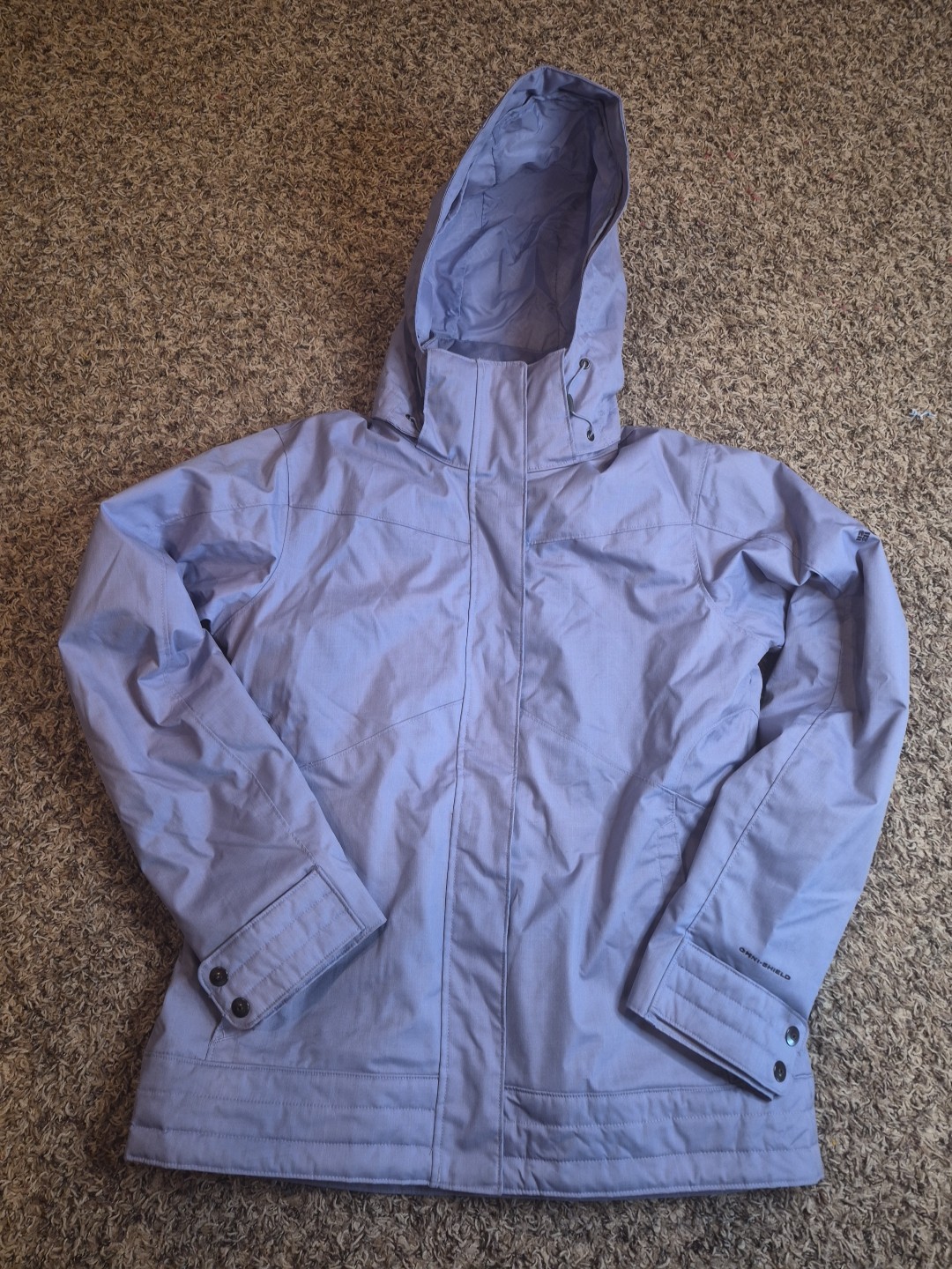 columbia jacket Interchange Size Medium  Light Pu… - image 2