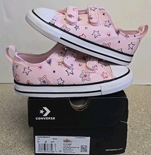 Converse All Star Pink Doodle Children's 10 Infant
