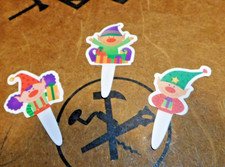 80 Pcs De Noël Cupcake Toppers Arbre De Noël Père Renne Gâteau Picks Pics De Fruits Décorations De Gâteau De Pour Le Carnaval De Décorations