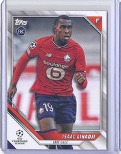 Isaac Lihadji #185 Rookie RC Card 2021-22 Topps UEFA Champions League. rookie card picture