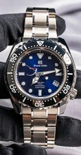 Grand Seiko SLGA001 Spring Drive 5 Days Dark Blue Dial Limited of 700 Complete 3
