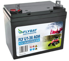Produktbild - FLY U1-36 AGM  Rasentraktor Batterie