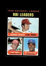 1971 Topps Set-Break # 64 NL RBI Leaders EX-EXMINT *GMCARDS*